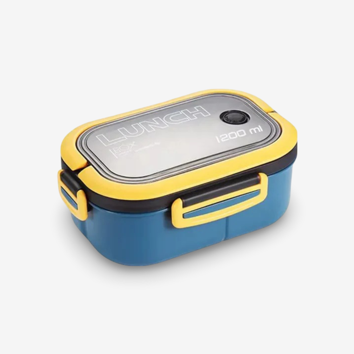 Portable Fruit Food Container – Microwave Safe Double-Layer Lunch Box