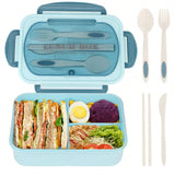 Bento Lunch Box for Adults – 4-Compartment Food Container