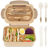 Bento Lunch Box for Adults – 4-Compartment Food Container