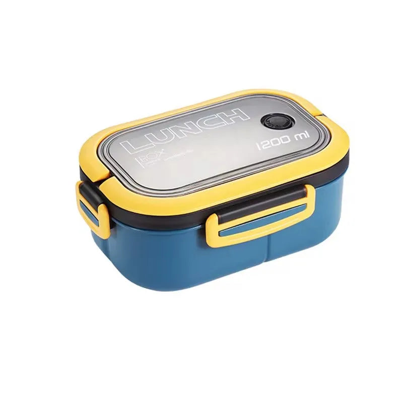 Portable Fruit Food Container – Microwave Safe Double-Layer Lunch Box